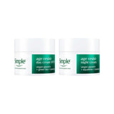Simple Age Resist+ Day and Night Moisturiser 50ml each (British brand)