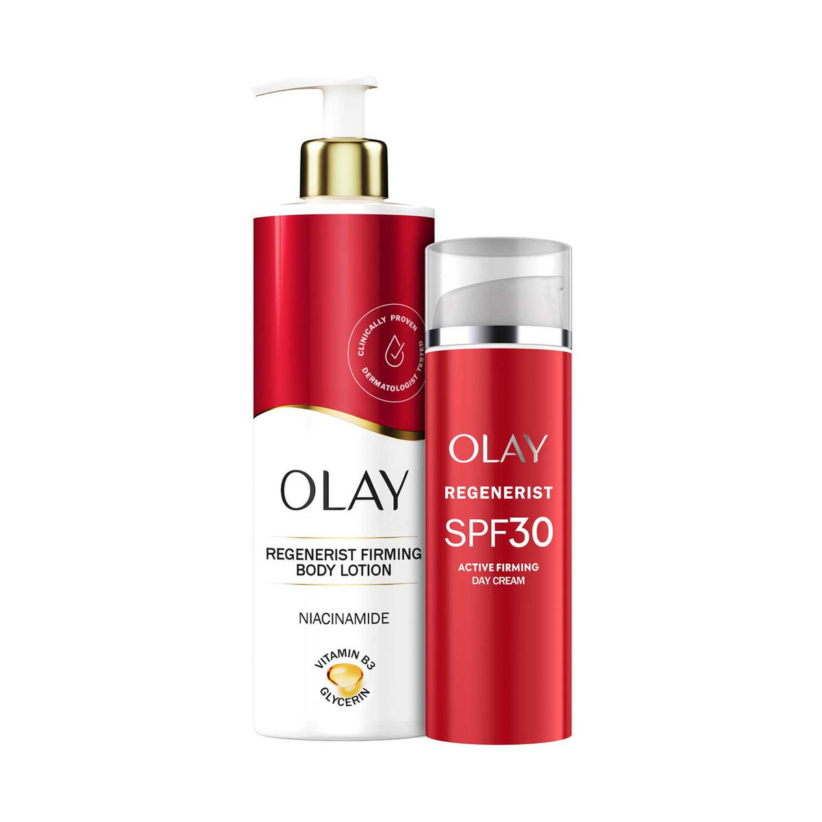 Olay Regenerist bundle body lotion 500ml SPF30 cream 50ml UK imported