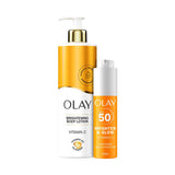 Olay Vitamin C body lotion face fluid bundle, imported from the UK
