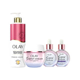 Olay skincare bundle replenishing hyaluronic acid 500ml and 50ml, imported from the UK