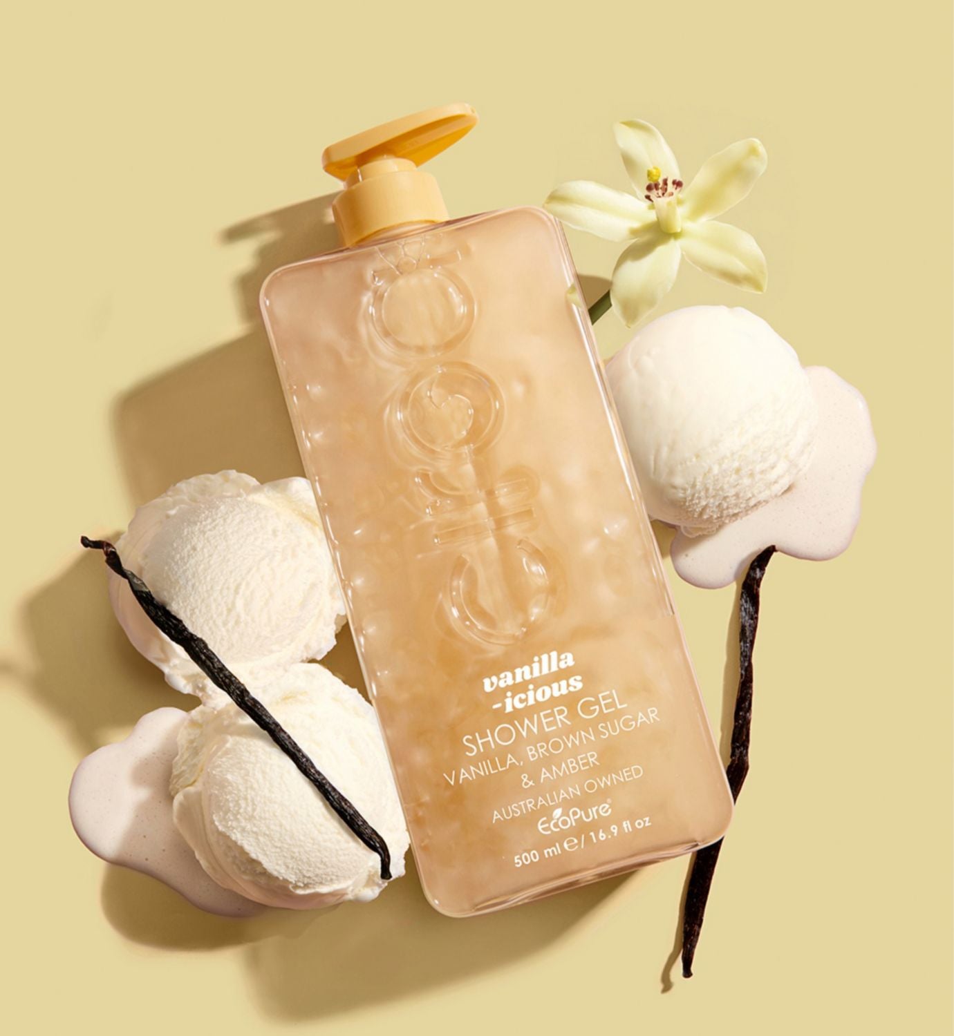 Ciroa Vanilla-icious shimmer shower gel 500ml - British product