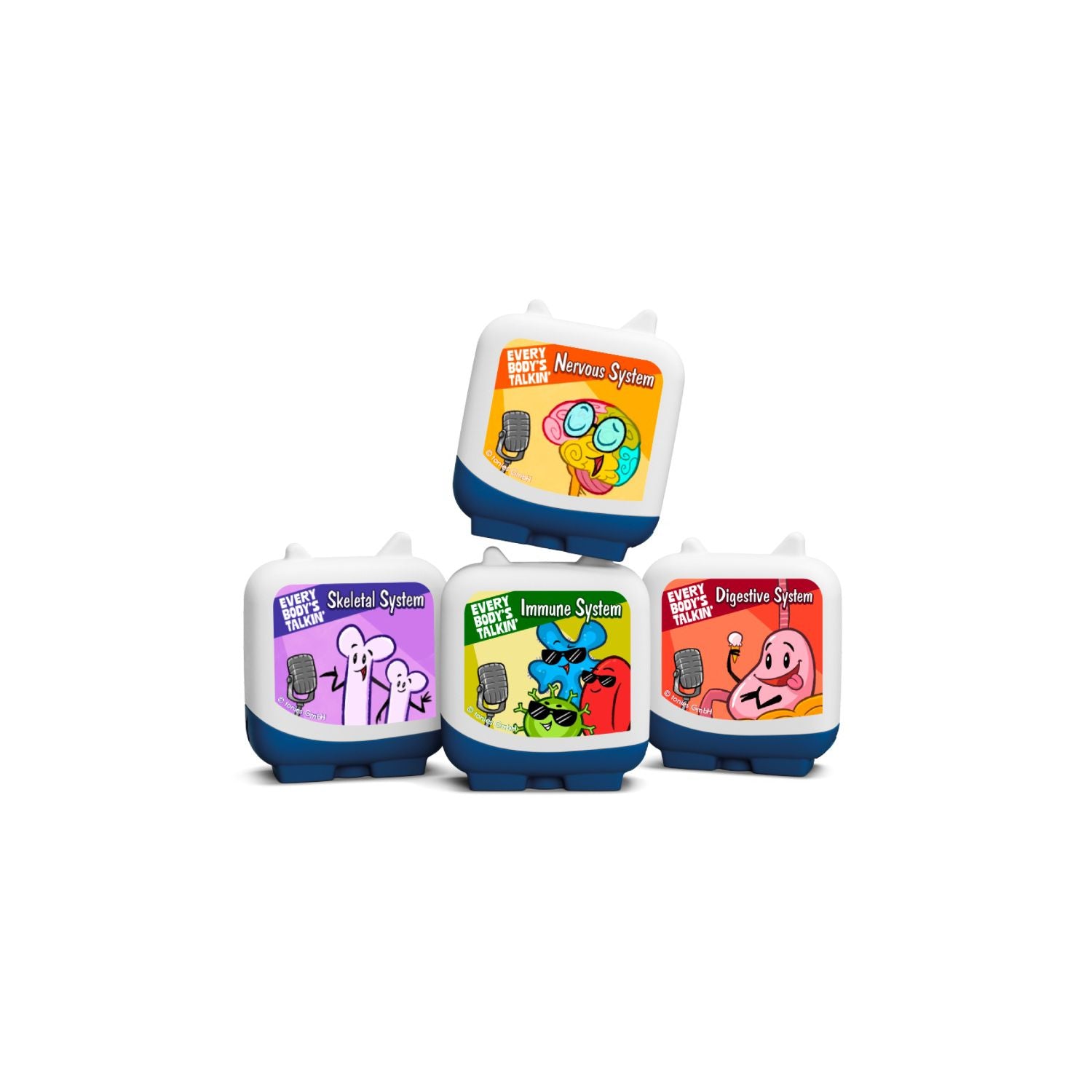 Tonies Clever Tonies 4pk audio toy set, imported from the UK