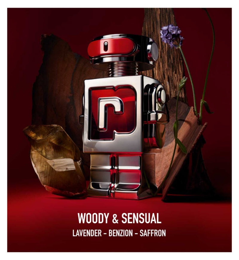 Rabanne Phantom In Red Parfum Elixir 100ml, imported from the UK