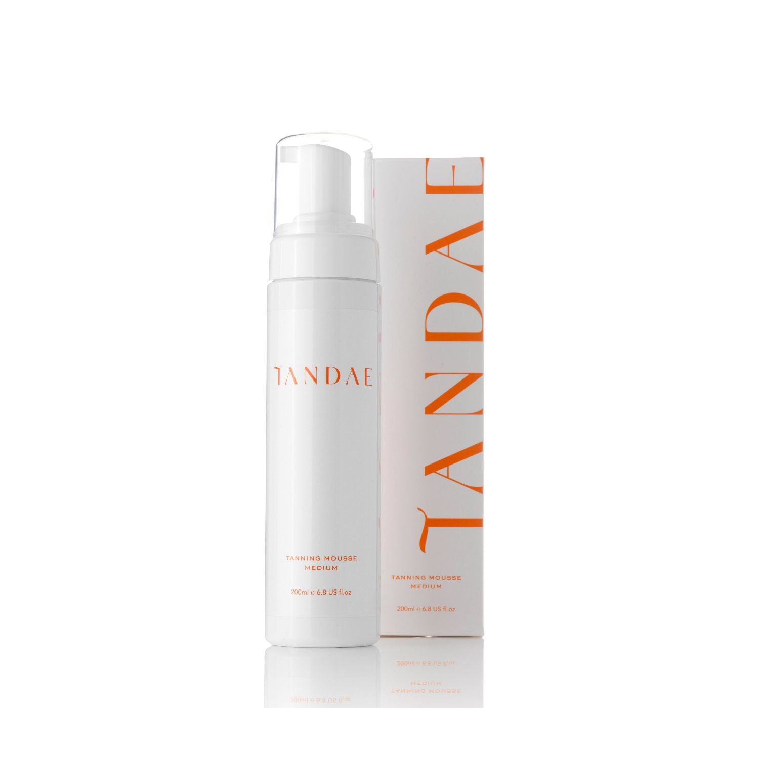 Tandae medium self-tanning mousse 200ml - British product