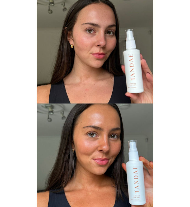 Tandae tanning face mist 100ml, imported from the UK