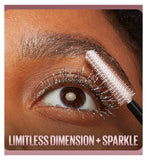 Maybelline Sky High mascara and Essie Diamond Dust top coat, UK version