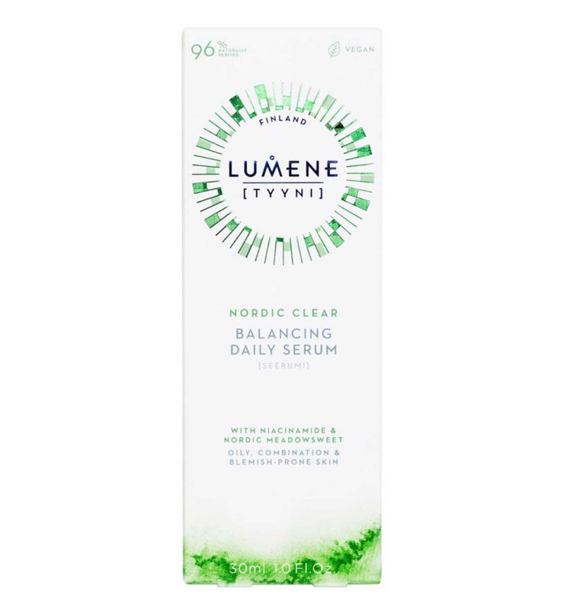 LUMENE Balancing Daily Serum with Niacinamide & Zinc 30ml, UK version