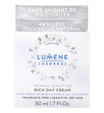 LUMENE rich day cream for sensitive skin 50ml, imported from the UK