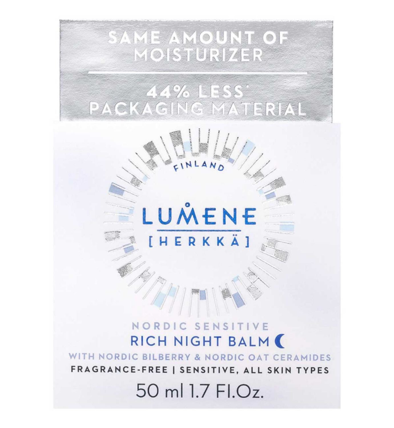 LUMENE Nordic Sensitive Rich Night Balm 50ml, UK version
