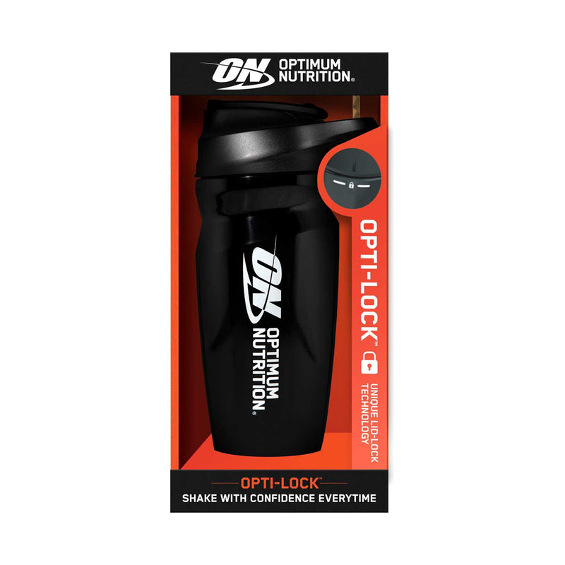 Optimum Nutrition Opti-Lock protein shaker 600ml - British product