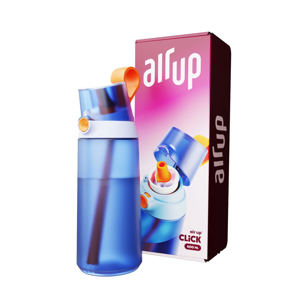 Air Up click bottle Blue Lilac 600ml, imported from the UK