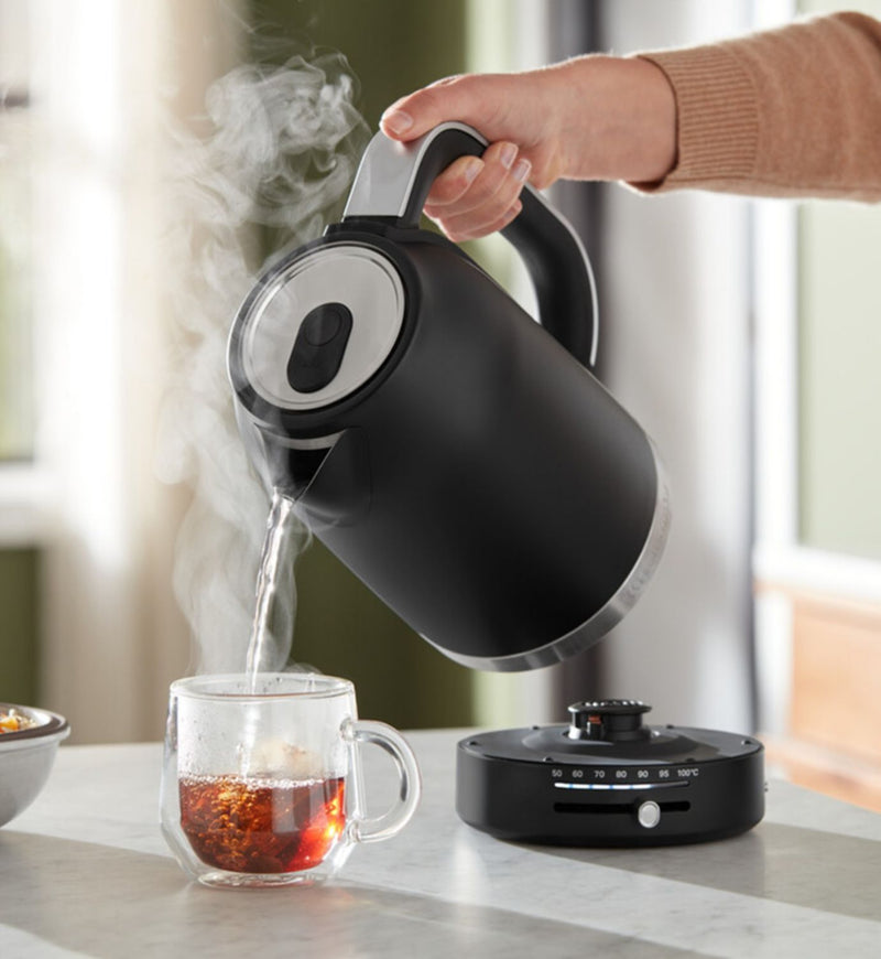 KitchenAid matte black 1.7L kettle - British product