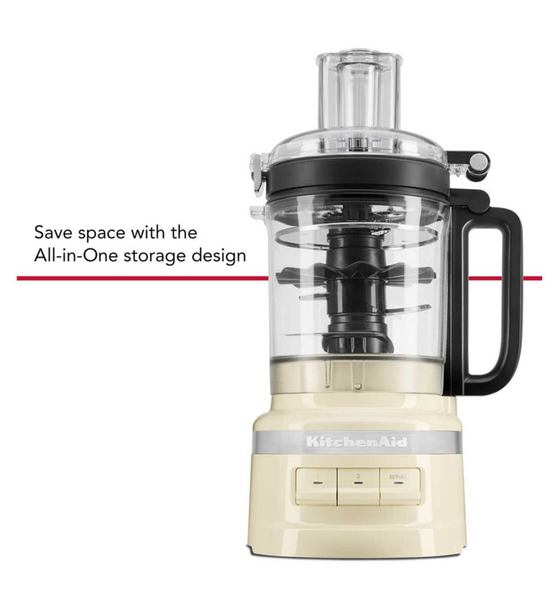KitchenAid food processor almond cream 2.1L, imported from the UK