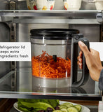 KitchenAid food processor Almond Cream 3.1L, imported from the UK