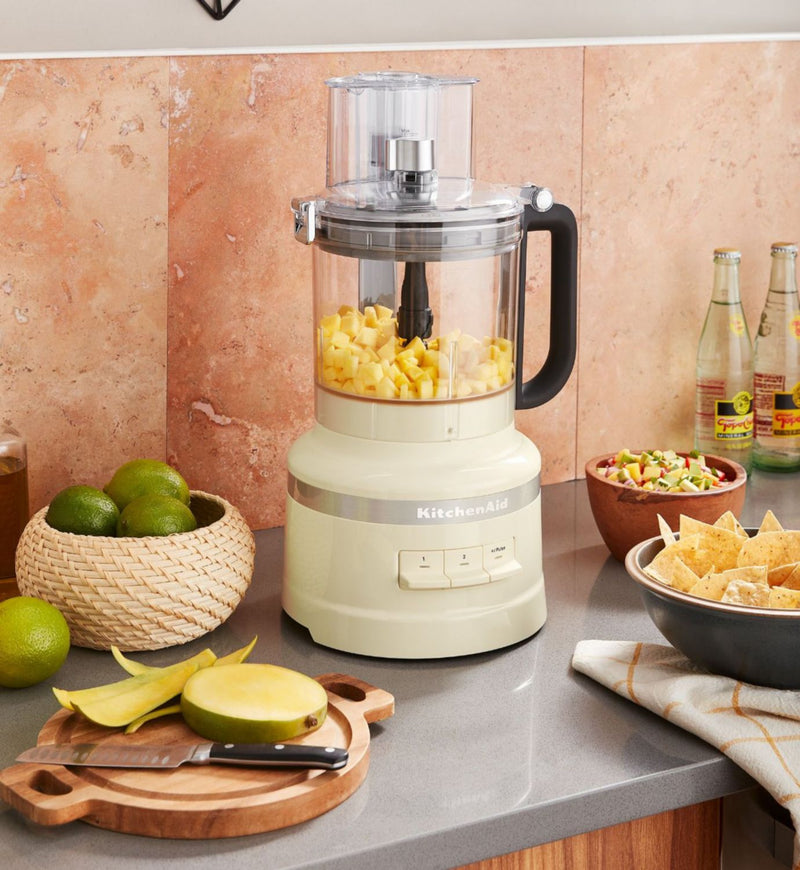 KitchenAid food processor Almond Cream 3.1L, imported from the UK