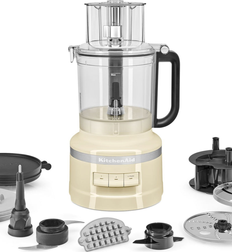 KitchenAid food processor Almond Cream 3.1L, imported from the UK