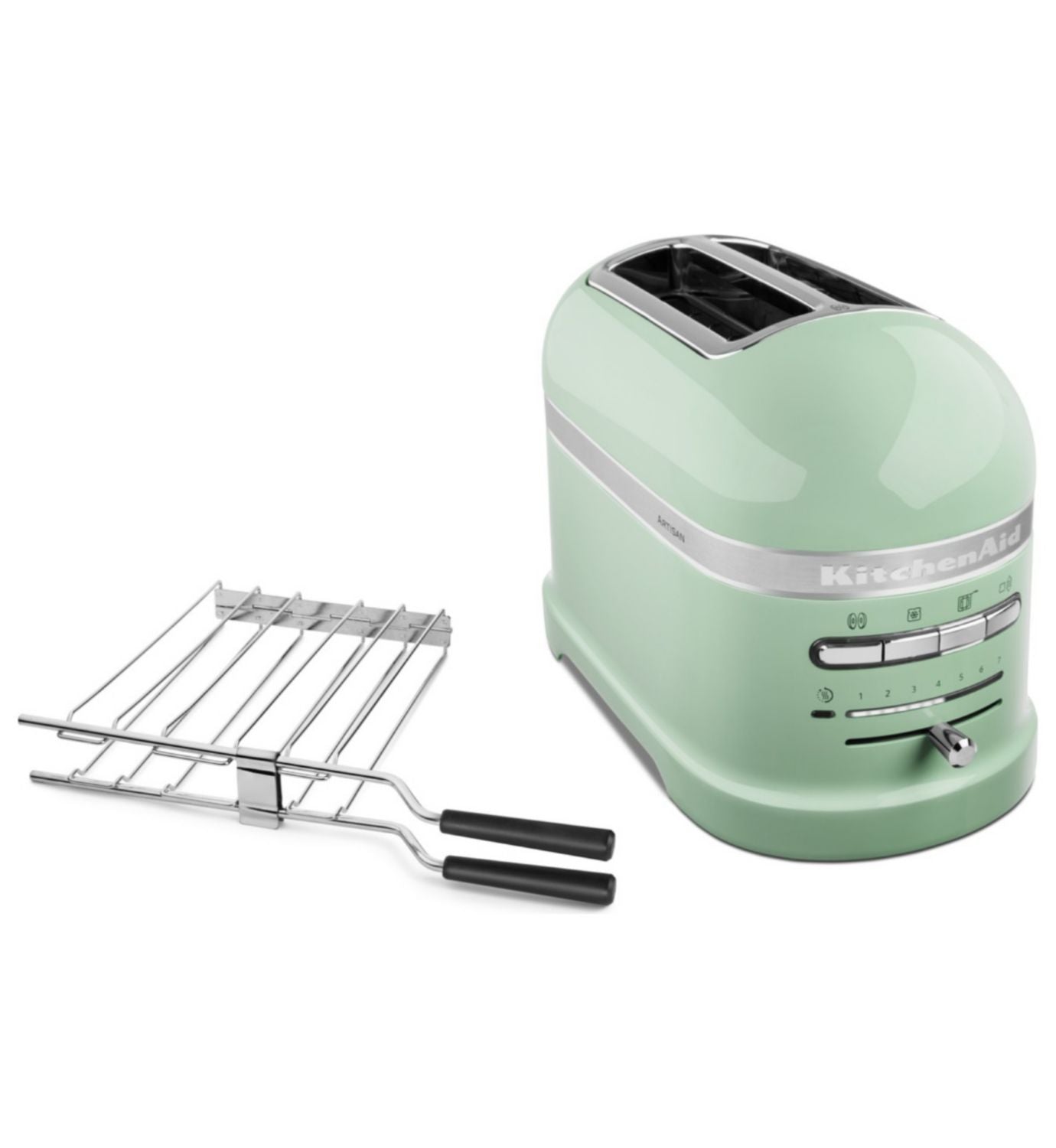 KitchenAid Artisan 2 slot automatic toaster pistachio, UK version