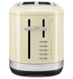 KitchenAid Manual Control 2 Slice Toaster in Almond Cream - British product