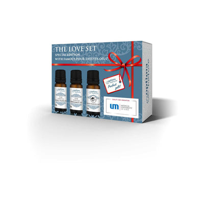 Boots Optima Natura Love Set Aromatherapy Essential Oils Four Thieves, Bergamot, Ylang Ylang 3 x 10ml- Buy online at McGrocer