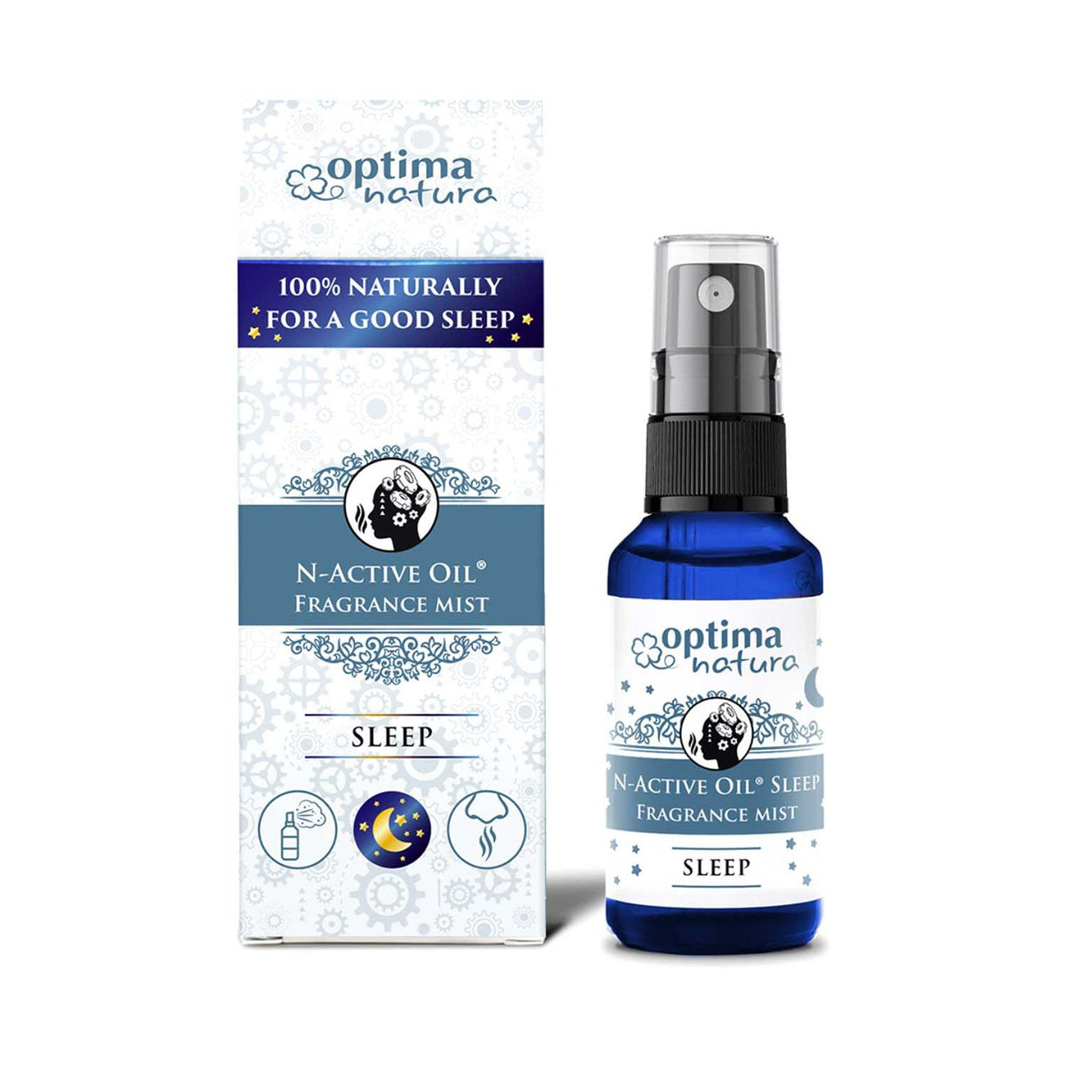 Optima Natura N-Active Oil sleep mist 50ml, imported from the UK