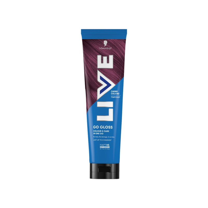 Schwarzkopf hair gloss Cherry Cola Red 150 ml (British brand)