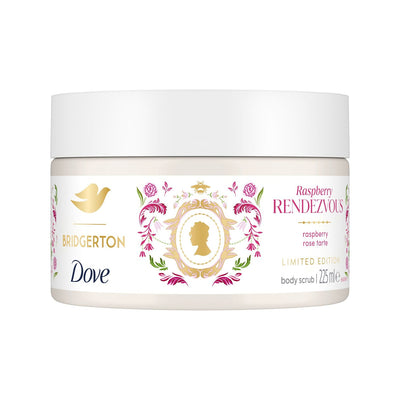 Boots Dove Bridgerton Raspberry Rendezvous Body Scrub 225ml- Buy online at McGrocer