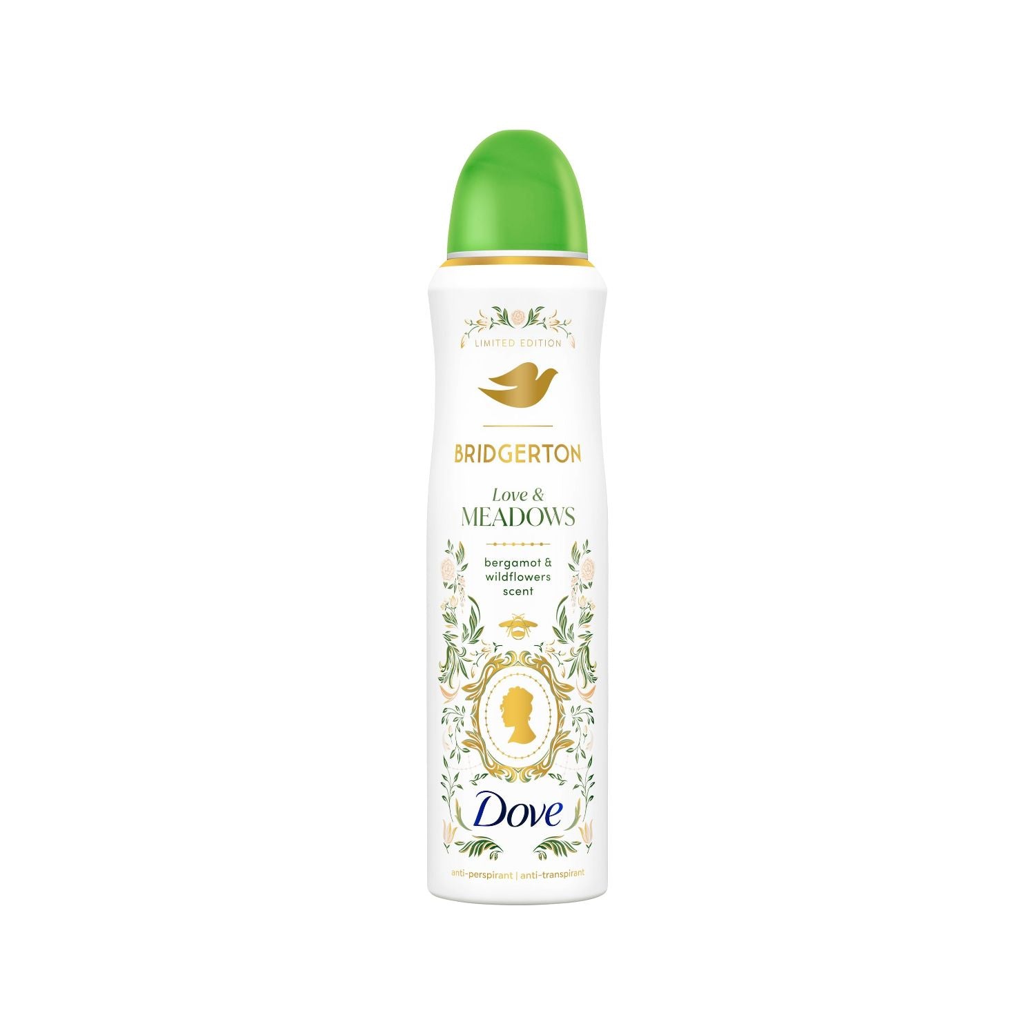 Dove antiperspirant Love & Meadows 150ml, UK version
