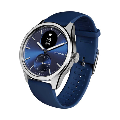 Boots Withings Scanwatch 2 Blue 42mm Hybrid Smartwatch- Buy online at McGrocer