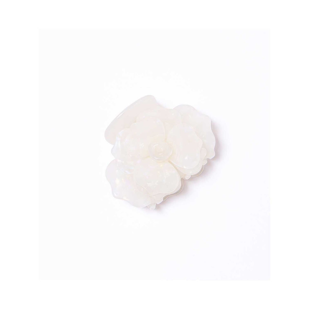 Silkie Camellia claw clip hair accessory - British product