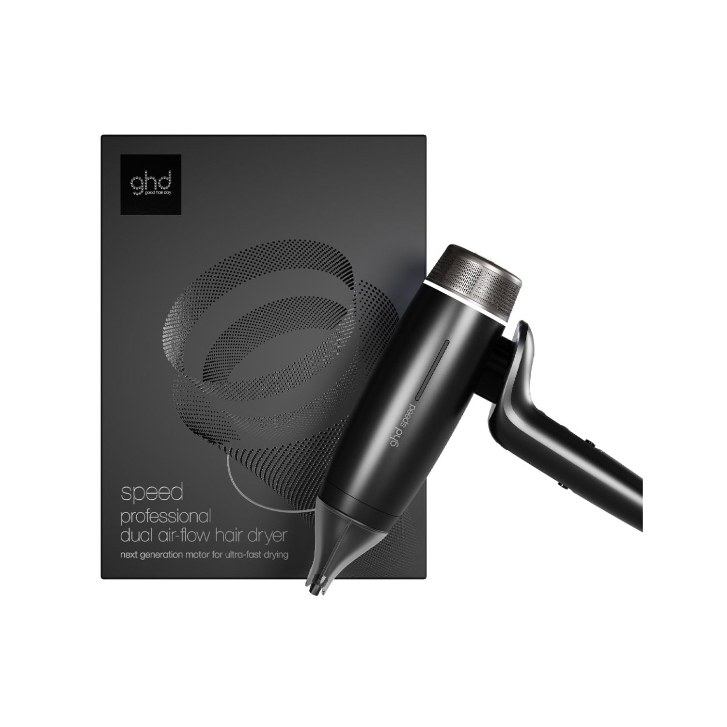 ghd Speed hair dryer in black (British brand)