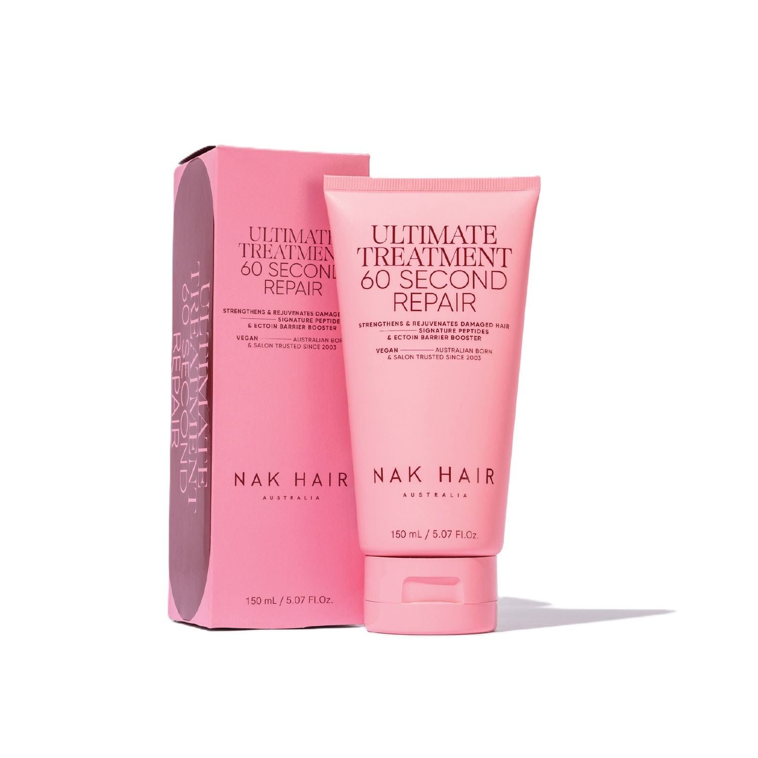 NAK hair treatment 60 Second Repair 150ml, UK version