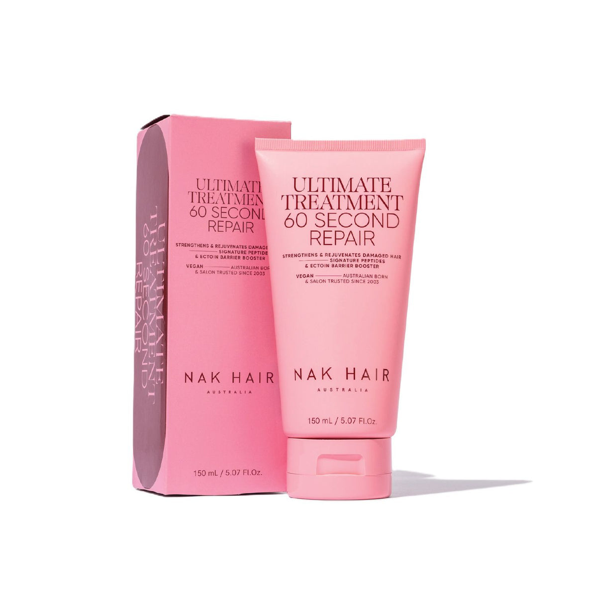 NAK hair treatment 60 Second Repair 150ml, UK version