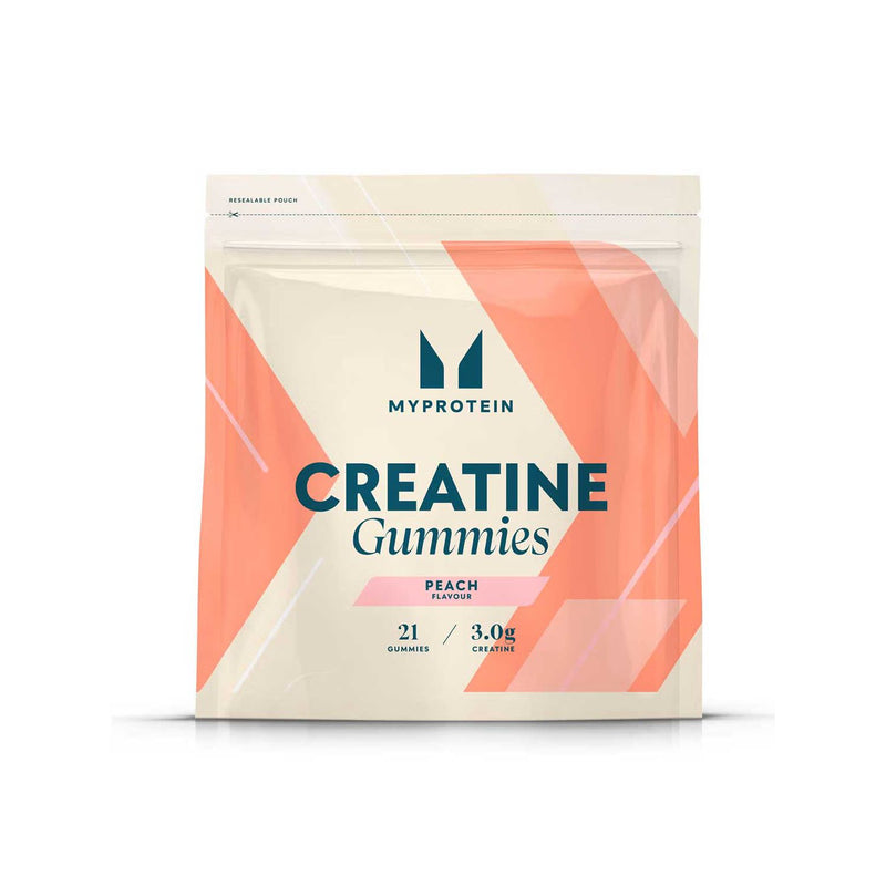 Myprotein creatine gummies peach 21s - British product