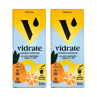 Boots ViDrate Tropical Hydration Sachets 2x12 Bundle- Buy online at McGrocer