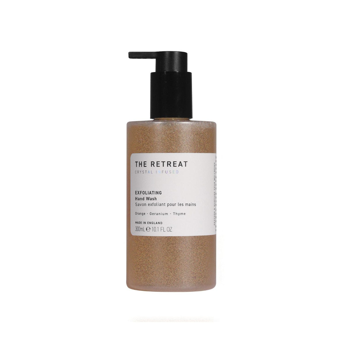 THE RETREAT exfoliating hand wash 300ml (British brand)