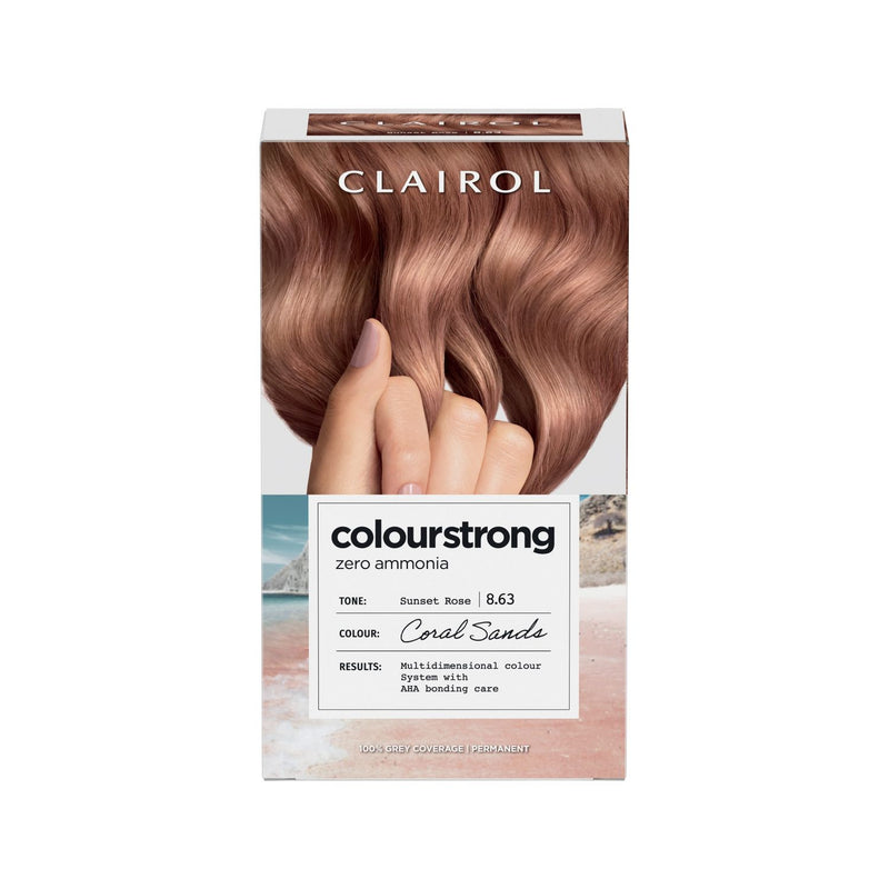 Clairol permanent hair dye Sunset Rose 8.63 199ml (British brand)