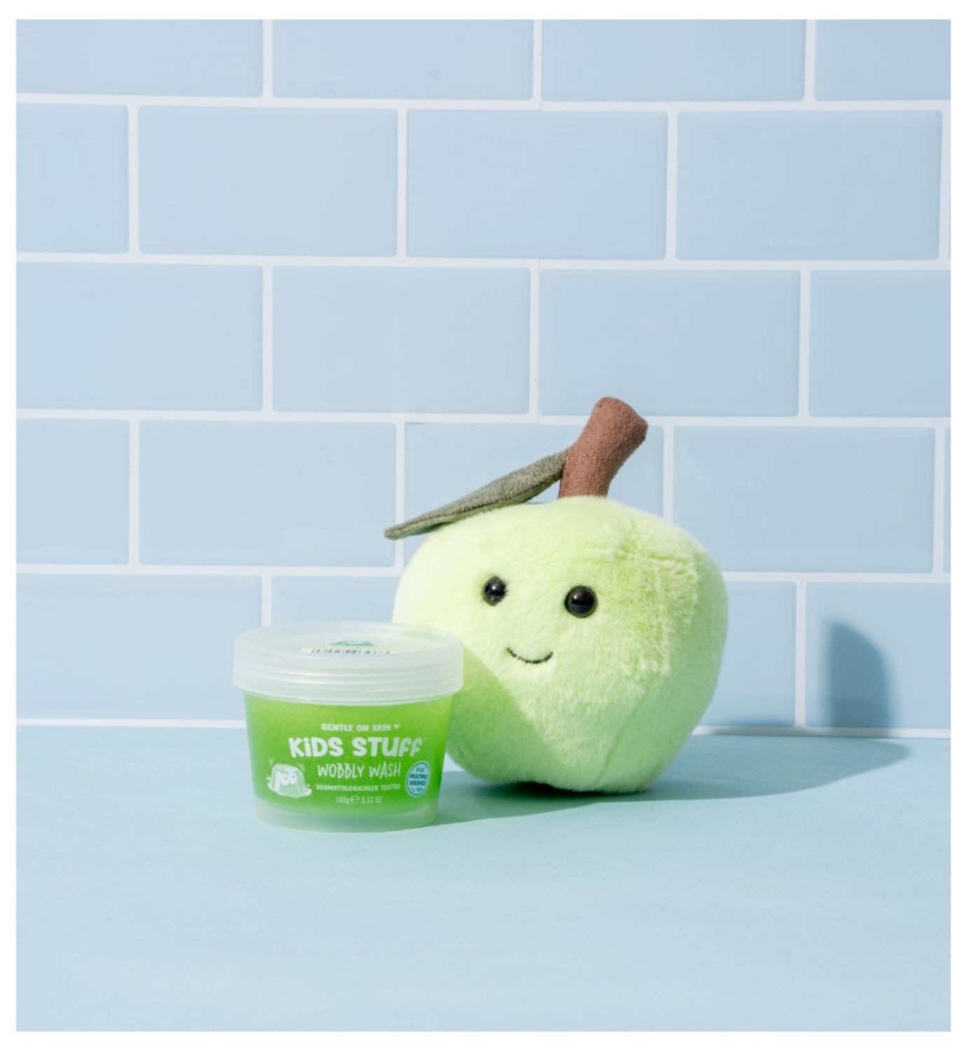 Kids Stuff wobbly wash Green 100g from British brand