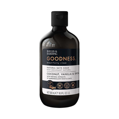 Boots Baylis & Harding Goodness Coconut Vanilla & Shea Butter Bath Soak 500ml- Buy online at McGrocer