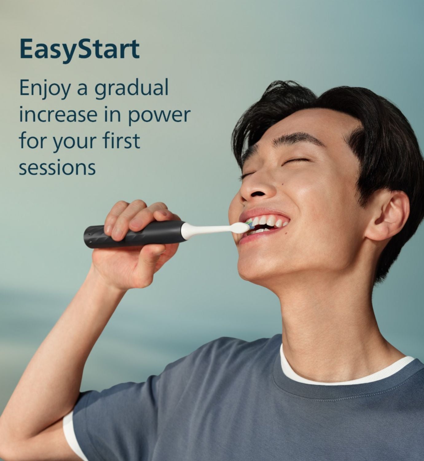 Philips Sonicare 1100 electric toothbrush black, imported from the UK