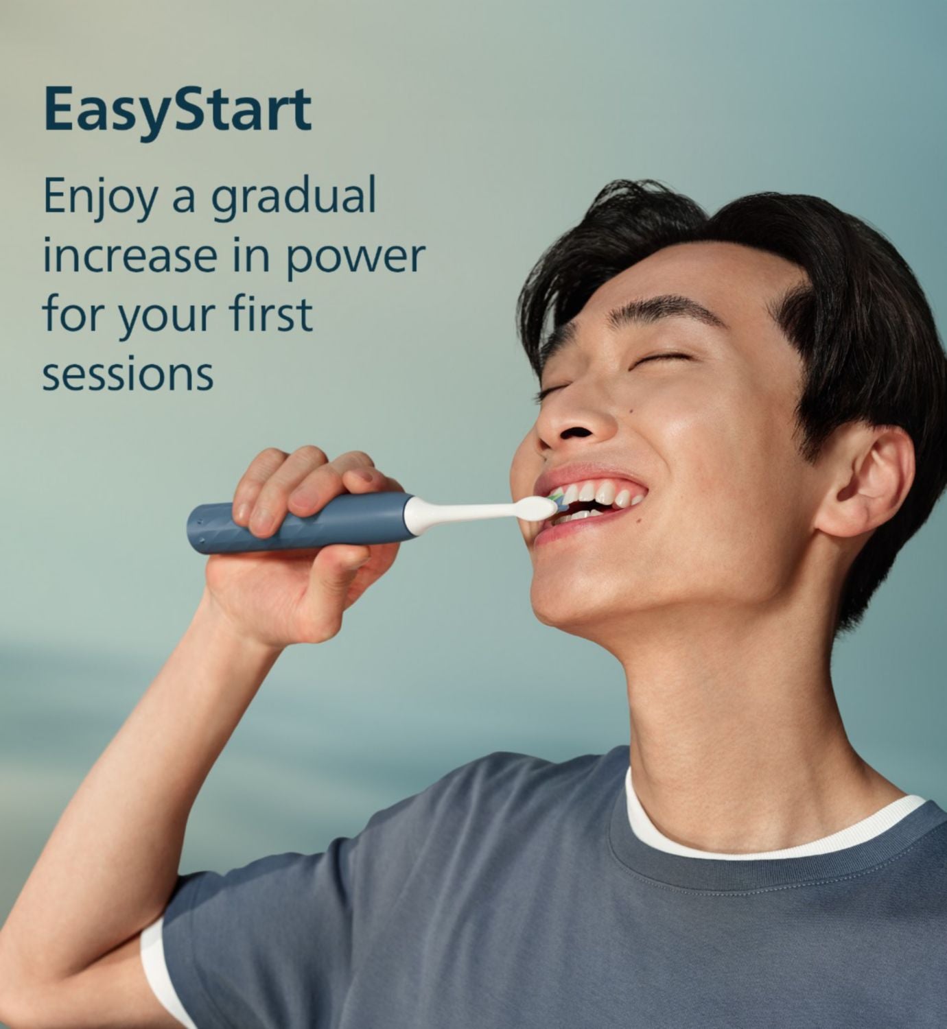 Philips Sonicare 1100 electric toothbrush marine blue - British product