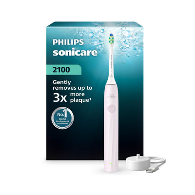 Boots Philips Sonicare 2100 Electric Toothbrush Pink- Buy online at McGrocer