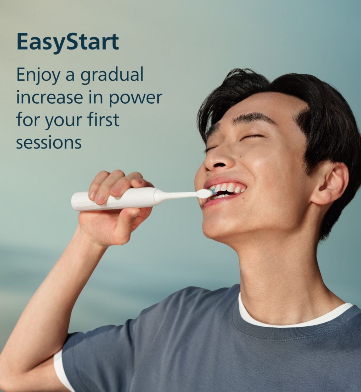 Philips Sonicare 2100 electric toothbrush white (British brand)