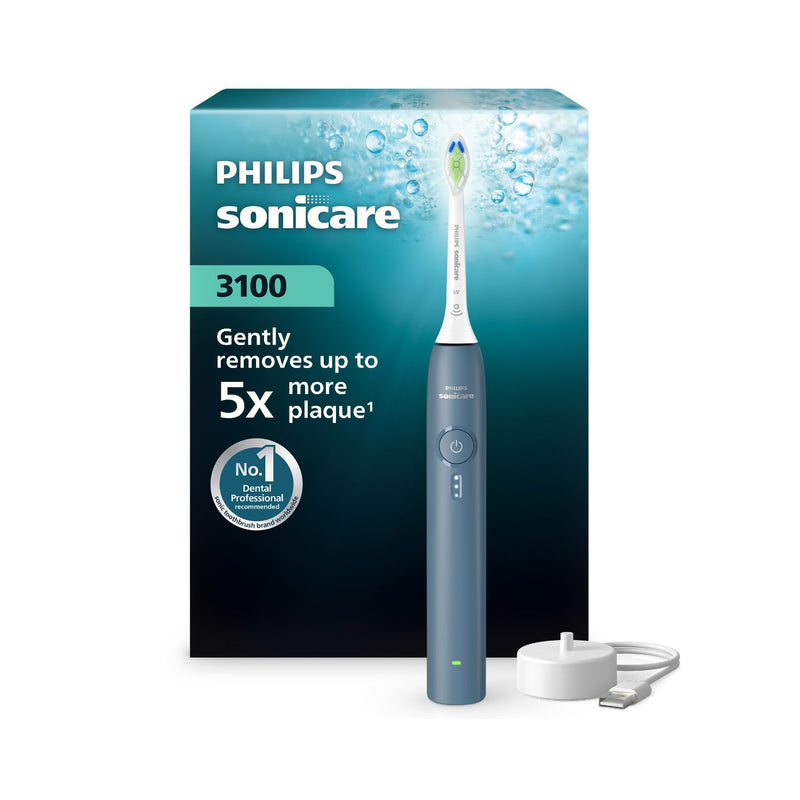 Philips Sonicare 3100 electric toothbrush blue, imported from the UK