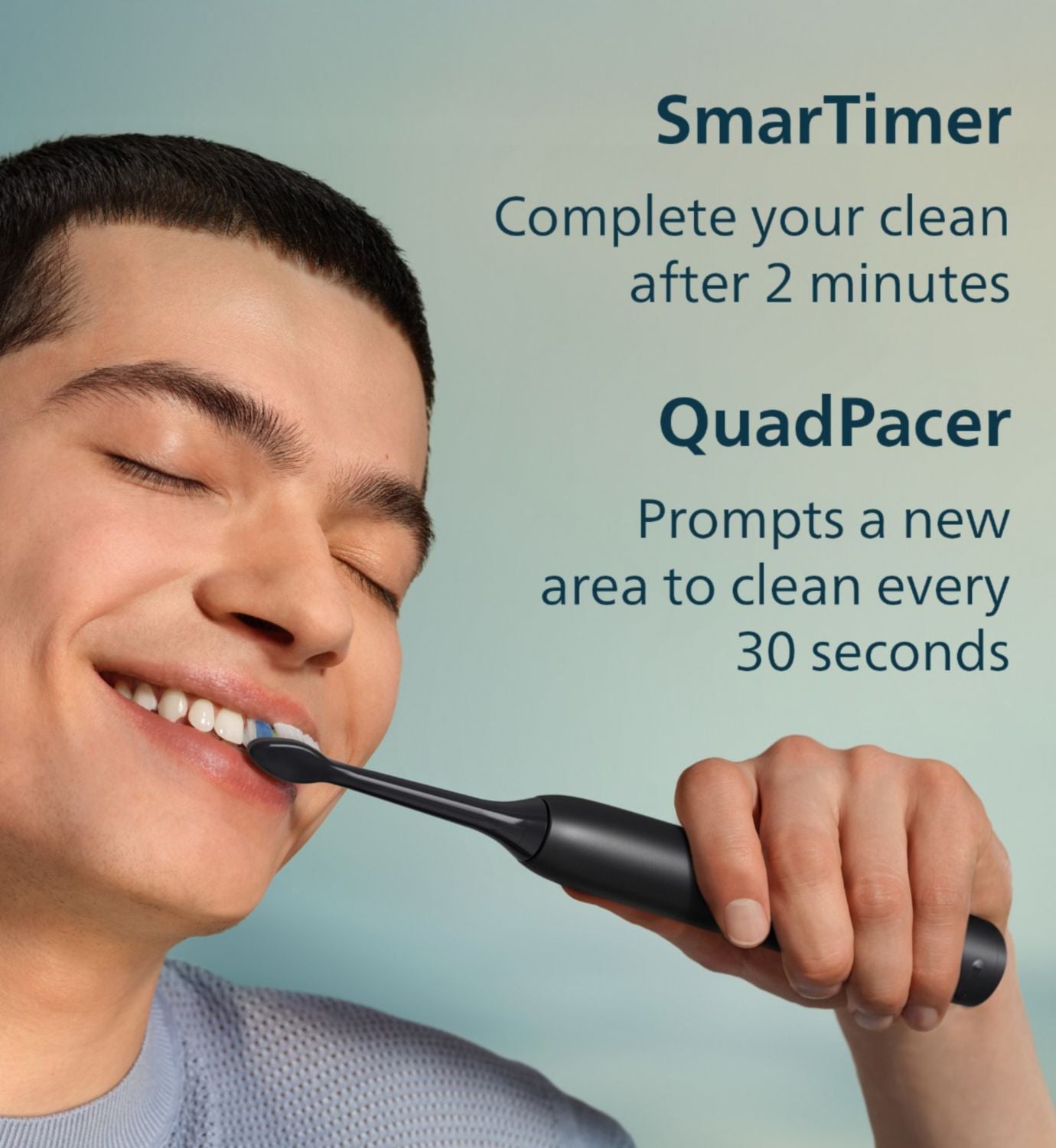 Philips Sonicare 4100 electric toothbrush black, UK version