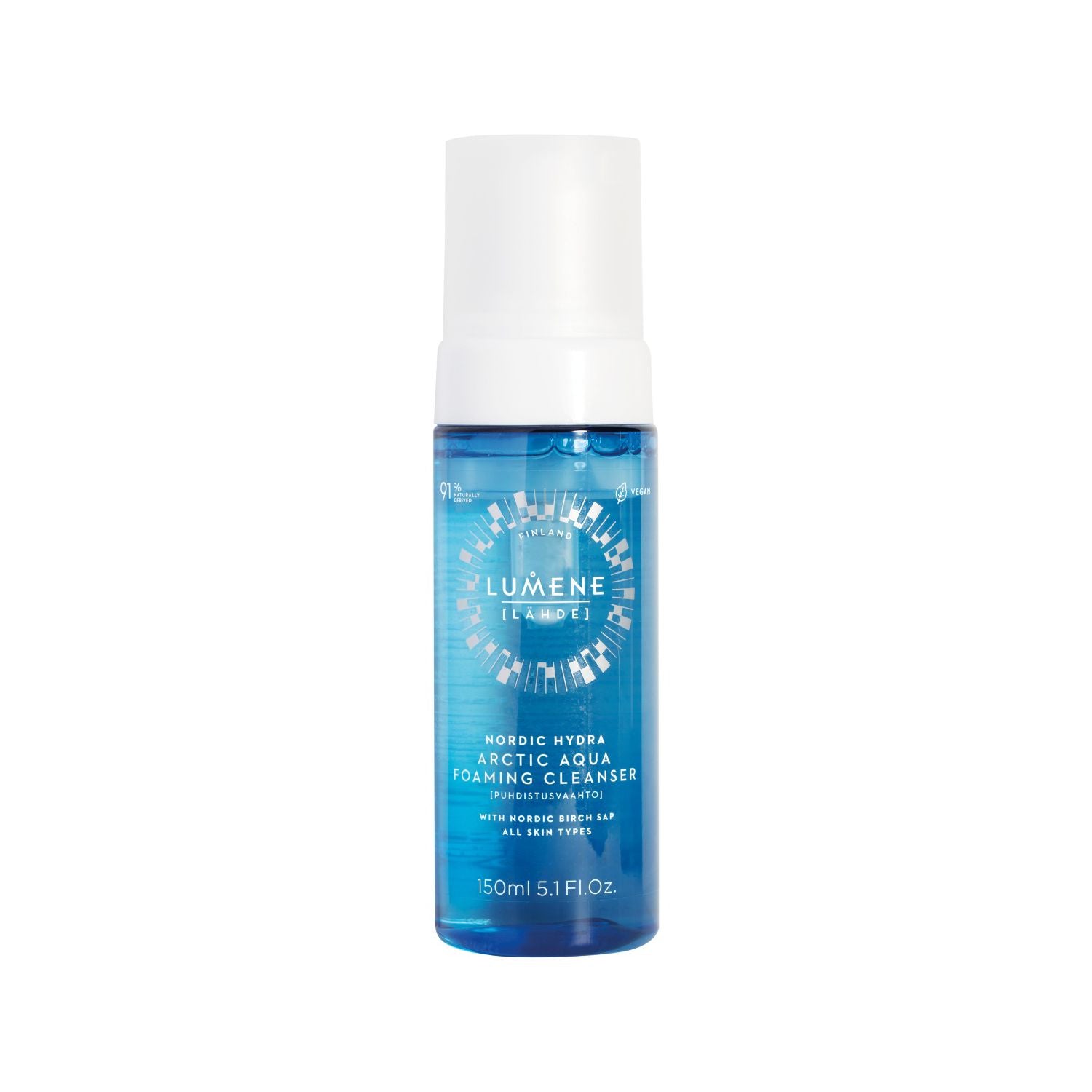 Lumene foaming cleanser 150ml, imported from the UK