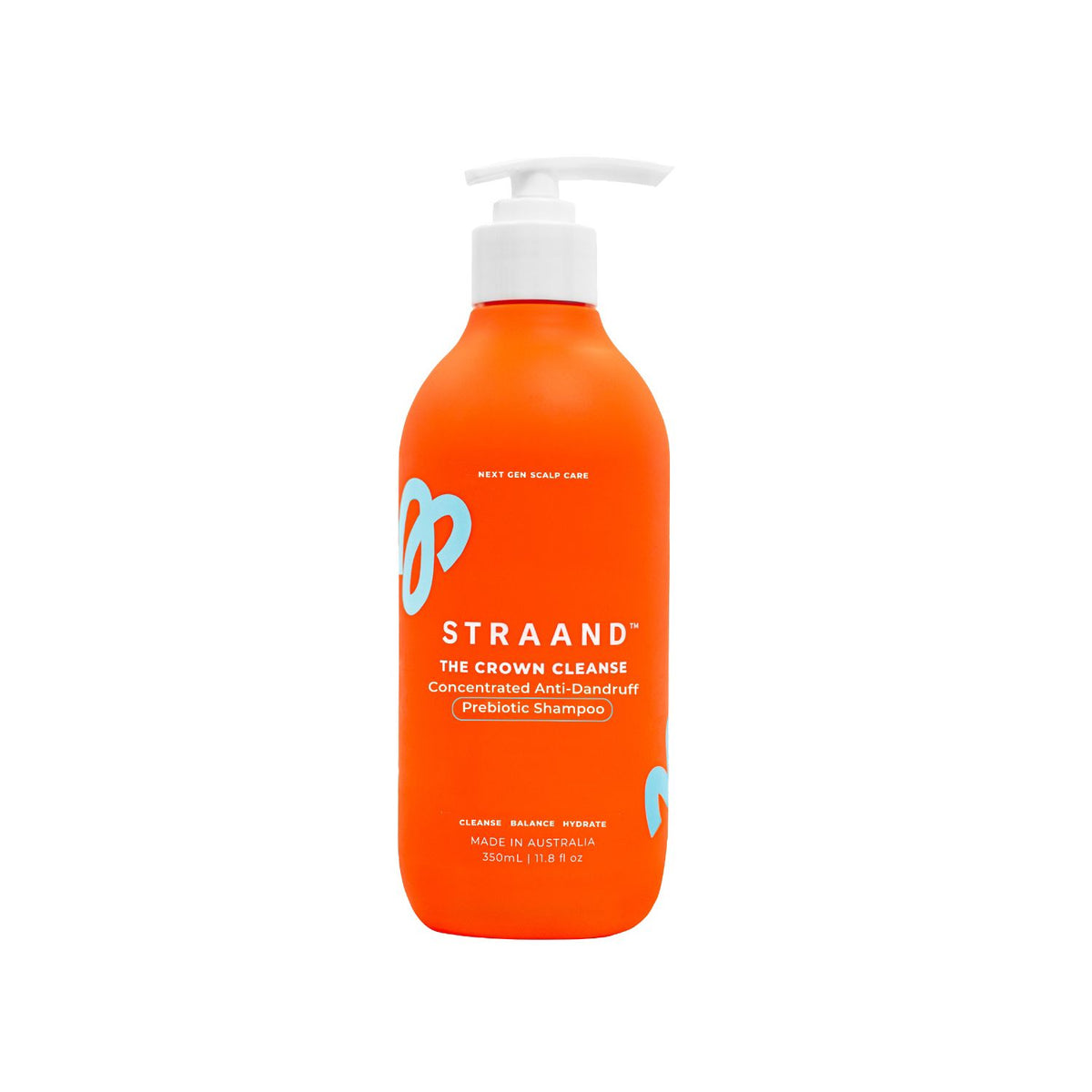 STRAAND Crown Cleanse anti-dandruff prebiotic shampoo 350ml, UK version