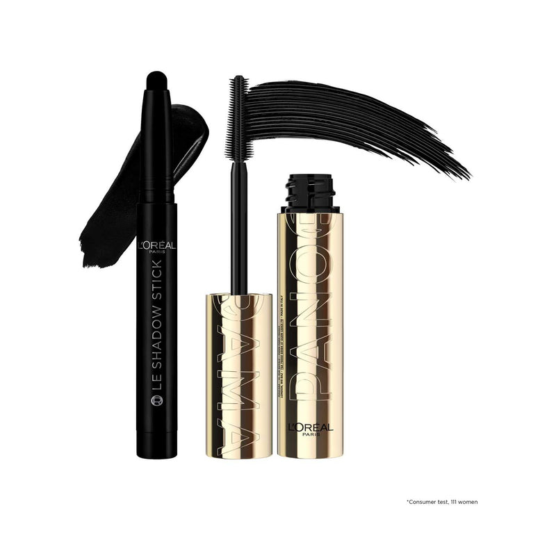 L'Oreal mascara and shadow stick bundle black, UK version
