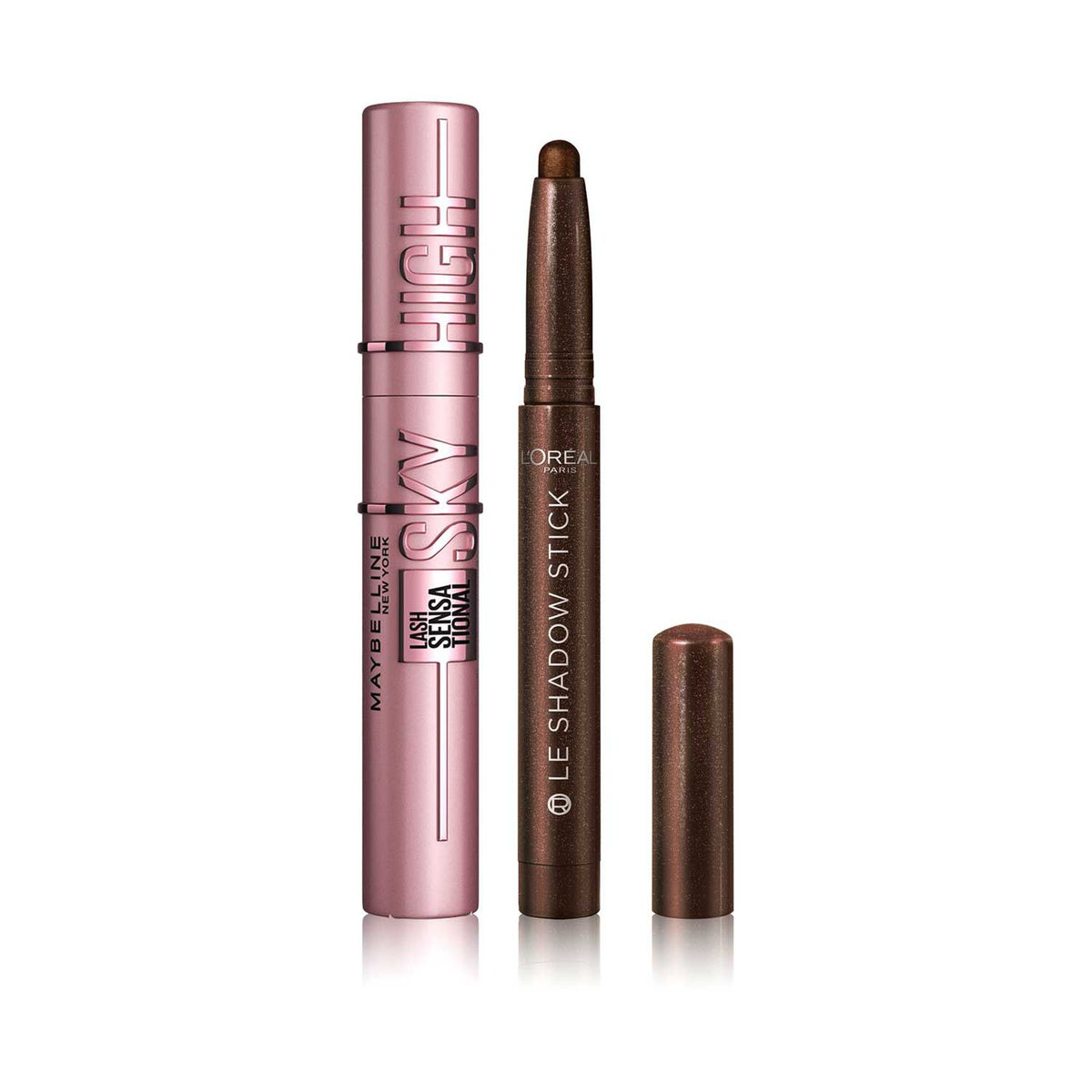 Maybelline Sky High Mascara and L'Oreal Shadow Stick duo bundle, UK version