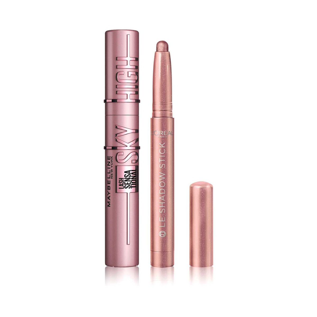 Maybelline Sky High Mascara and L'Oreal Shadow Stick Mauve duo - British product