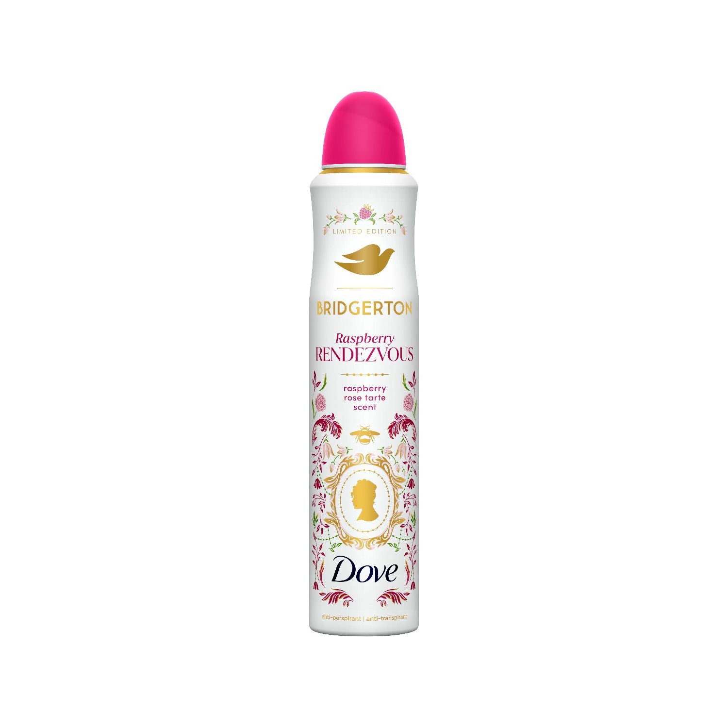 Dove Raspberry Rendezvous anti-perspirant 200ml, UK version